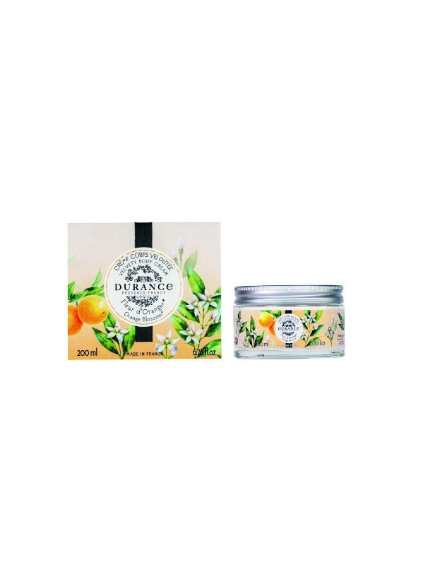 Durance Velvety Body Cream Orange Blossom 200ml