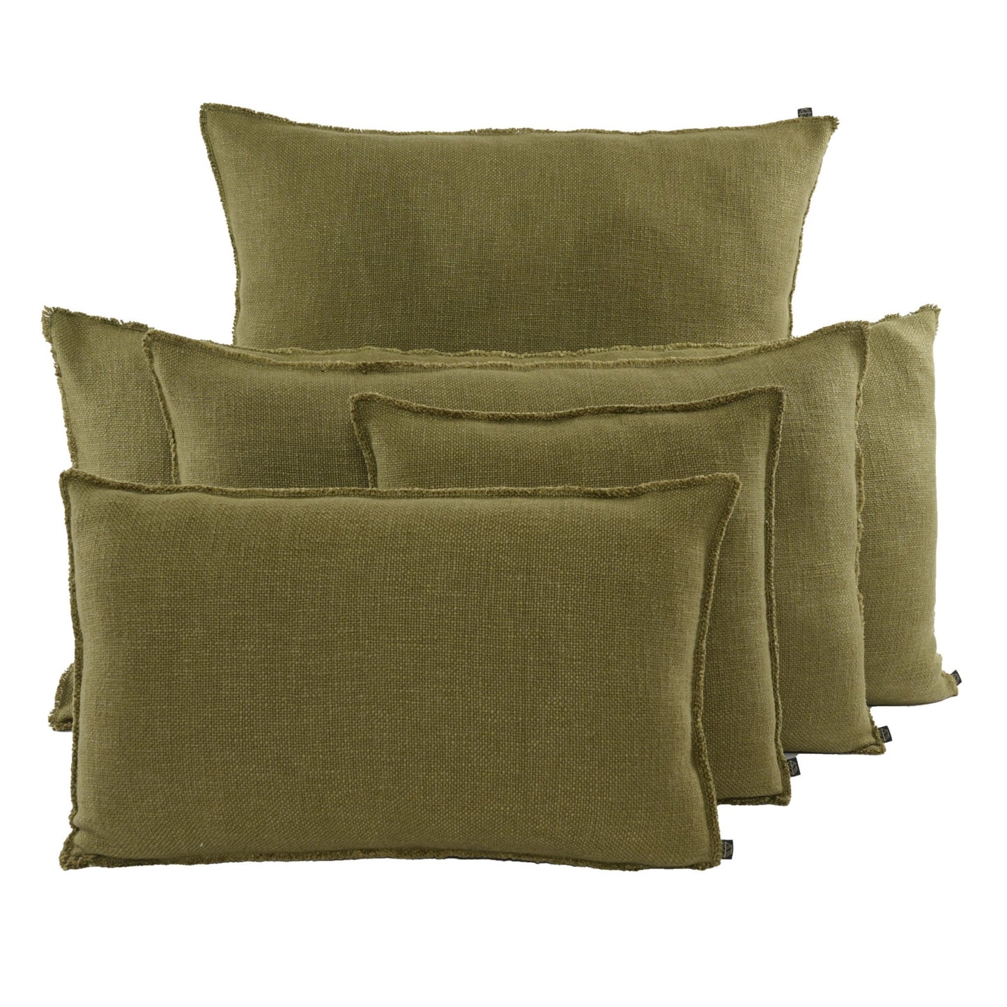 Haomy tyynynpäällinen Manhattan 40x60 cm Olive