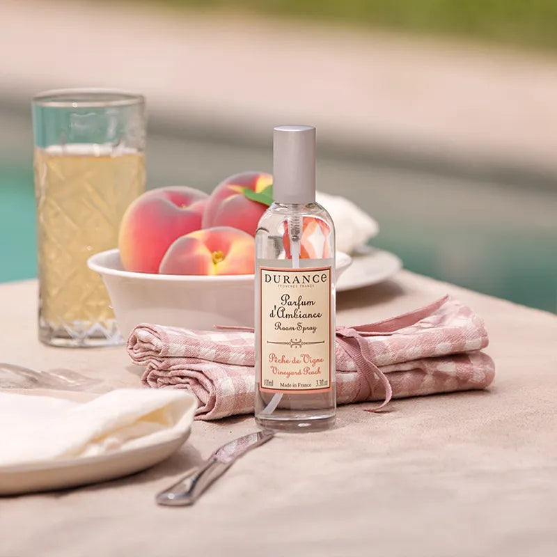 Durance huonetuoksu spray Vineyard Peach 100 ml