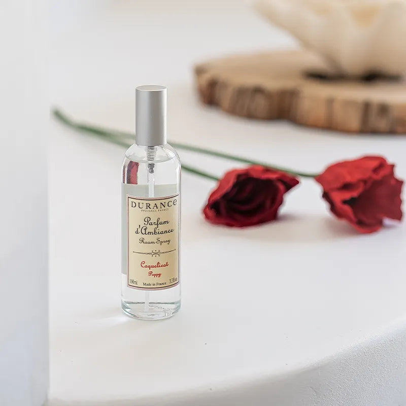 Durance huonetuoksu spray Poppy 100 ml