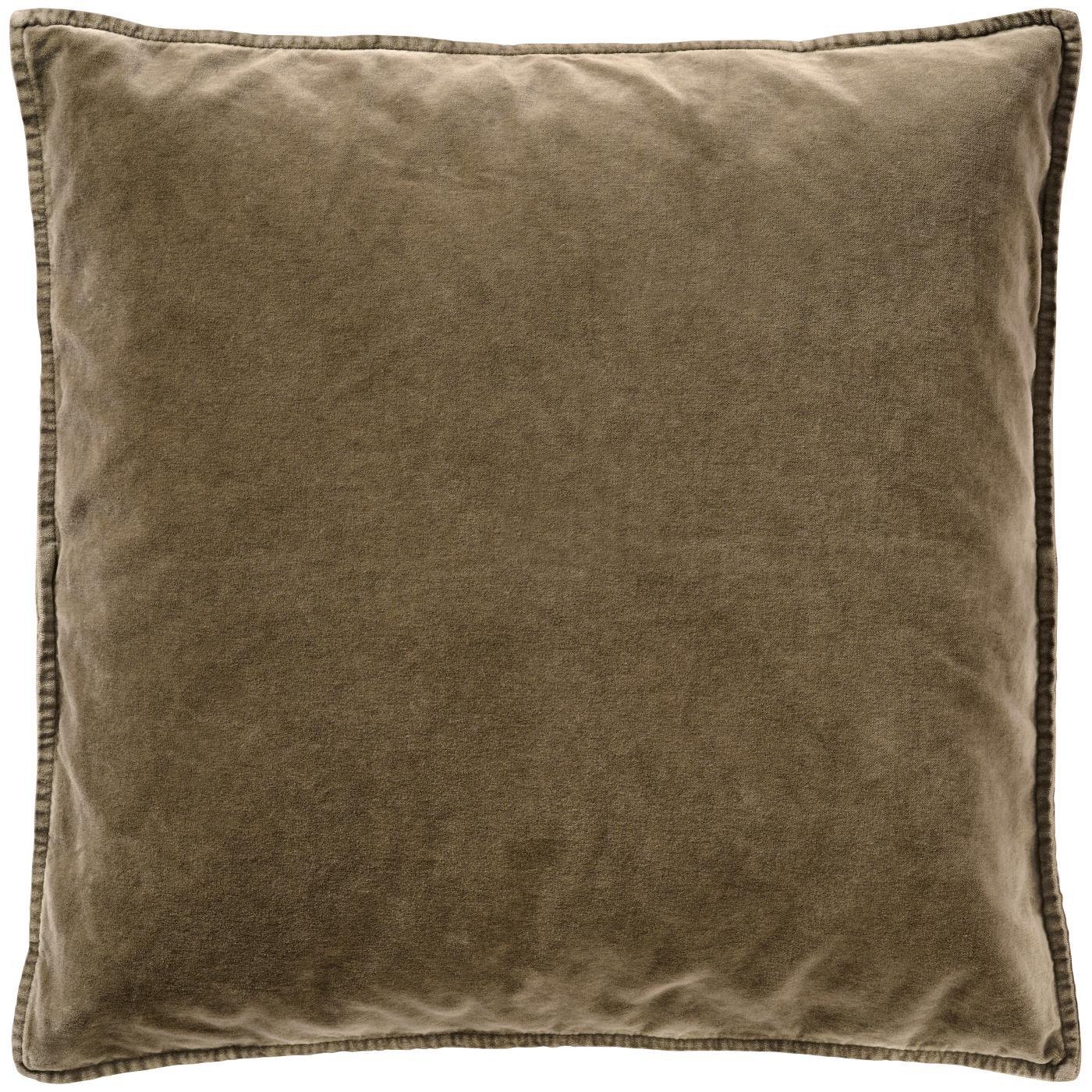 Ib Laursen samettityynynpäällinen 52x52cm Truffle